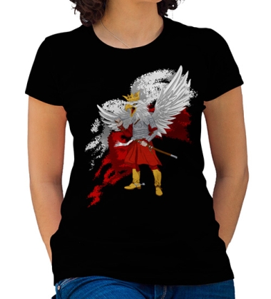 KOSZULKA DAMSKA PATRIOTYCZNI ORZEŁ PL